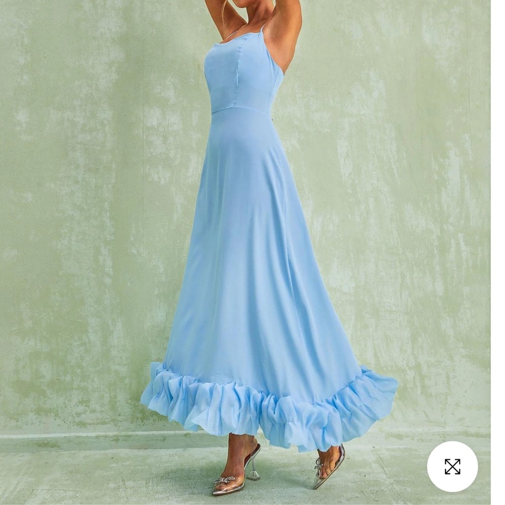 NWOT| High Waist Elegant Midi Dress | Size S